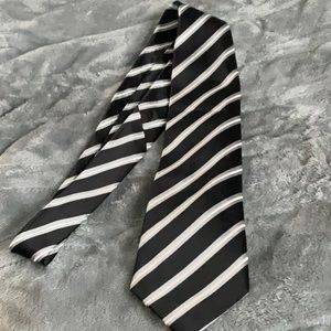 Black Kenneth Roberts Platinum Tie